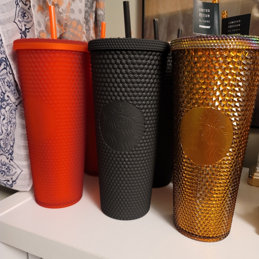 Starbucks 2021 Studded Set- Red Black Copper